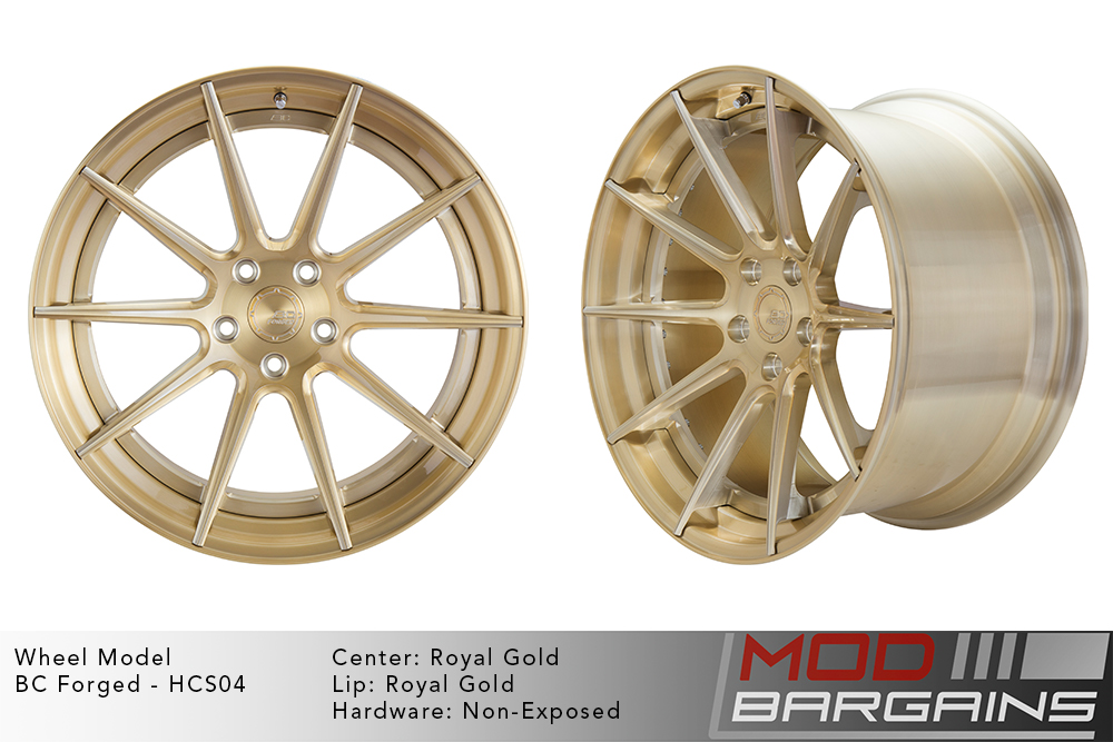 BC Forged HCS04 Wheels