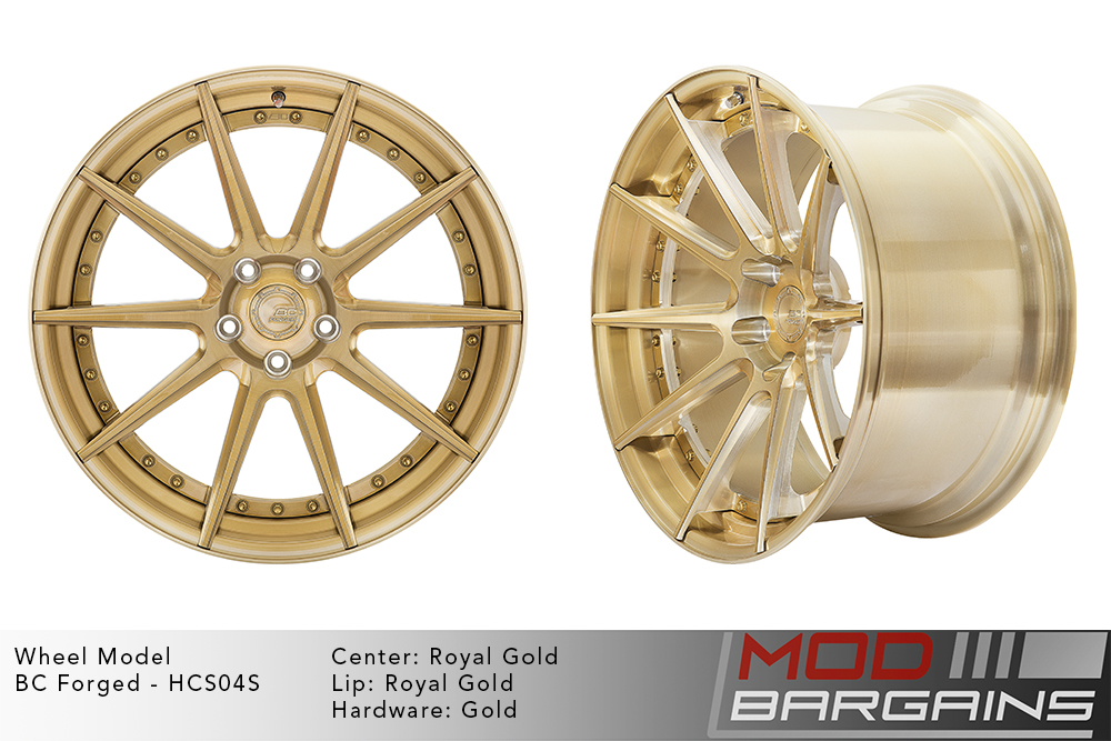 BC Forged HCS04 Wheels