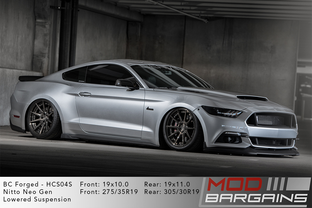 Ford Mustang GT S550 BC Forged HCS04 Wheels