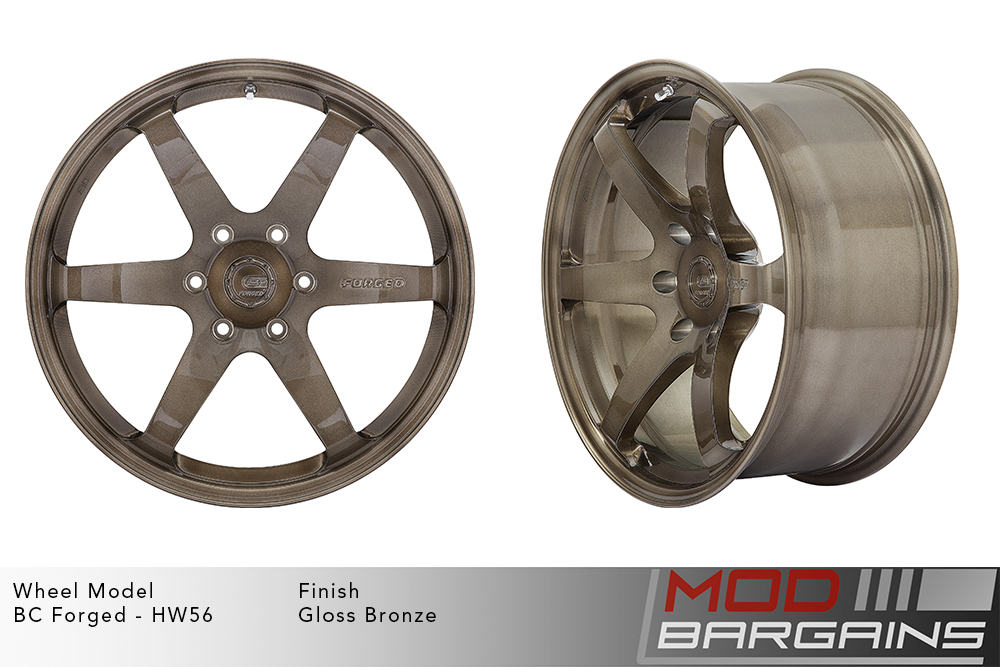 BC Forged HW56 6 Spoke Gloss Bronze