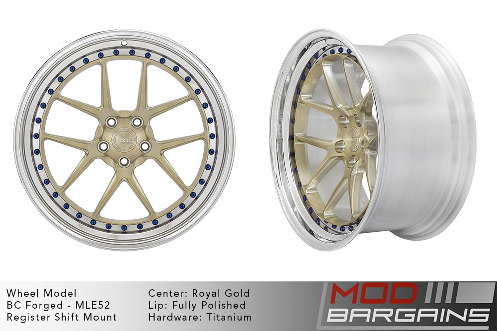 BC Forged MLE52 Wheels