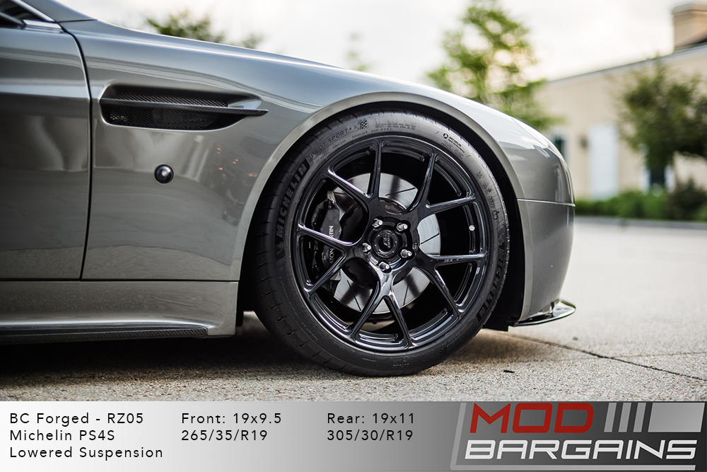 Aston Martin Vanquish BC Forged RZ05 Gloss Black Wheels