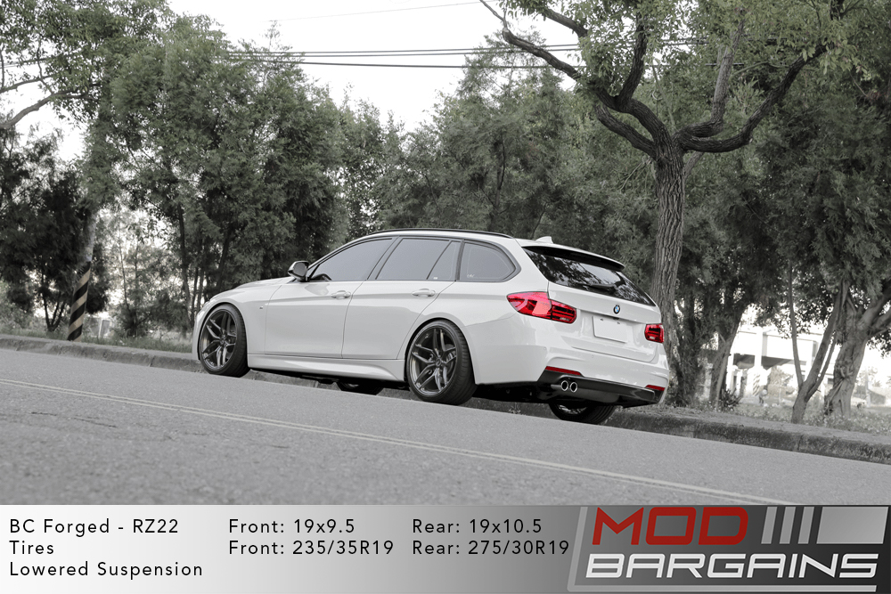 BMW F31 320i Wagon BC Forged RZ22 Gunmetal Wheels