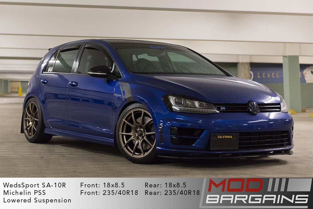 WedsSport SA-10R Racing Wheels VW MK7 Golf R Bronze Wheels Modbargains