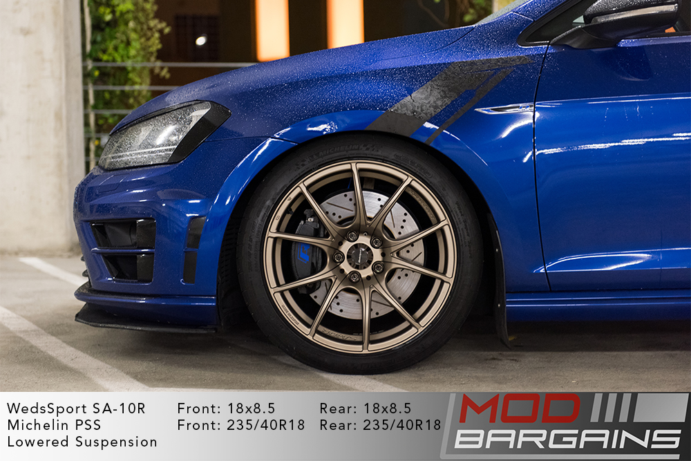 WedsSport SA-10R Racing Wheels VW MK7 Golf R Bronze Wheels Modbargains