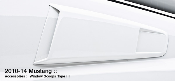 3dCarbon Window Scoops Type III