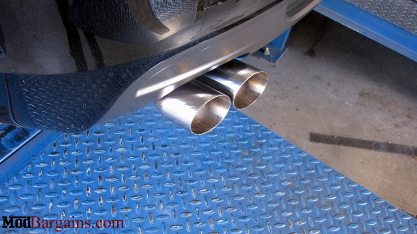 aFe Power MACH Force Cat-Back Exhaust Insatlled on BMW 135i E82