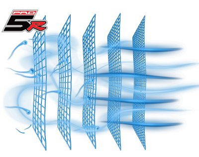 Air Flow Diagram for Pro 5 R filter