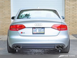 AWE Tuning Cat-Back Exhaust System Audi B8 S4