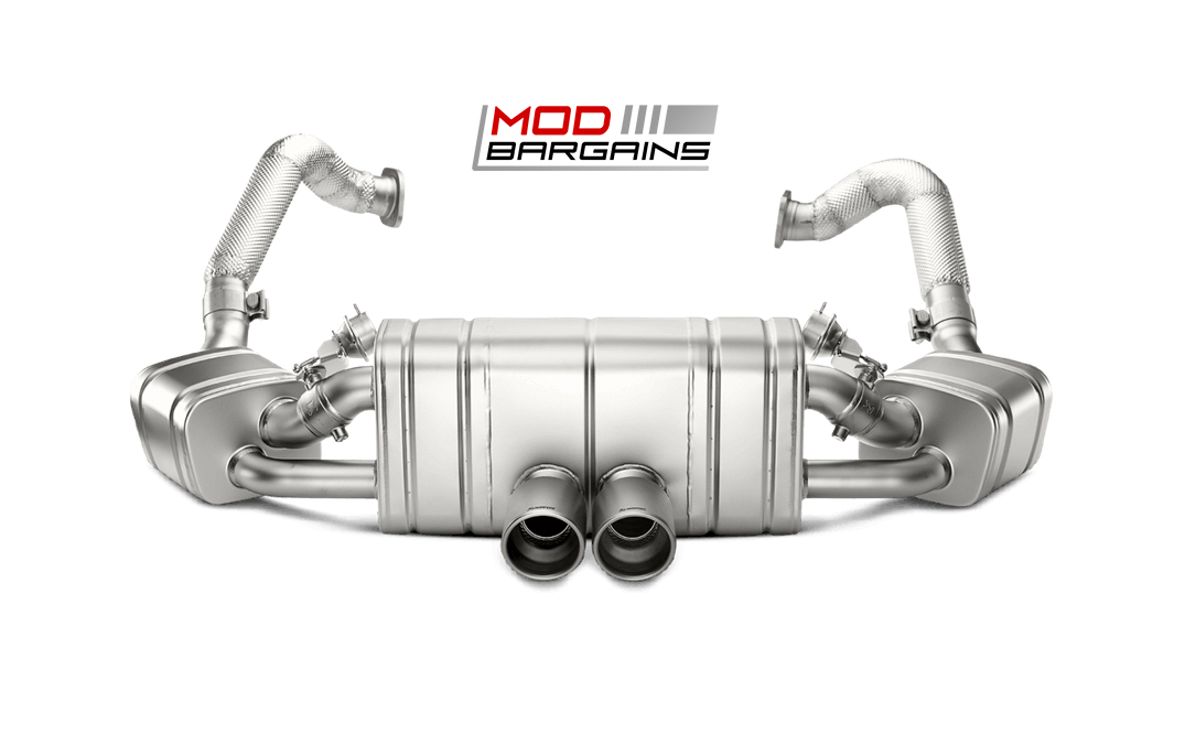 Akrapovic Titanium Slip-On Exhaust System for Porsche Cayman GT4 981