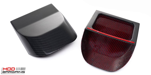 AutoTecknic Carbon Fiber or Red Kevlar Air Duct