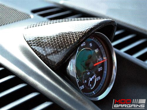 AUTOTECKNIC CARBON FIBER CHRONO EYE LID COVER - PORSCHE CARRERA 991. Autotecknic part number ATK-PR-0003, Modbargains.com