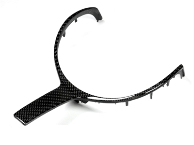 carbon fiber steering wheel trim