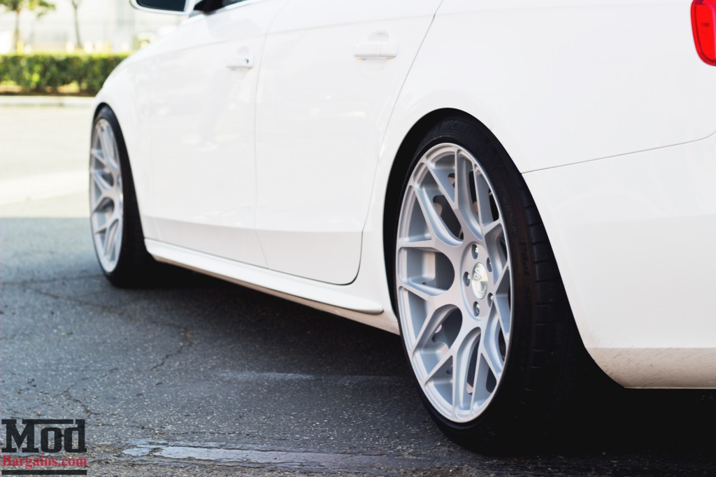 Avant Garde M590 Wheels for Audi B8 A4 5x112mm Satin Silver Installed 3