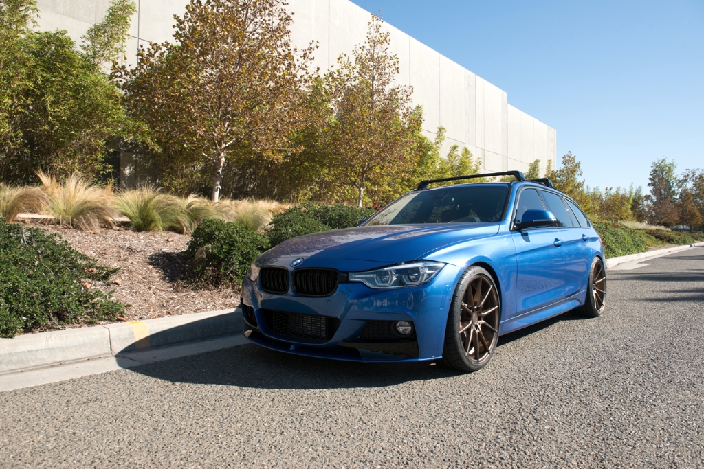 Avant Garde M652 Machine Silver on BMW F31 328i (4)