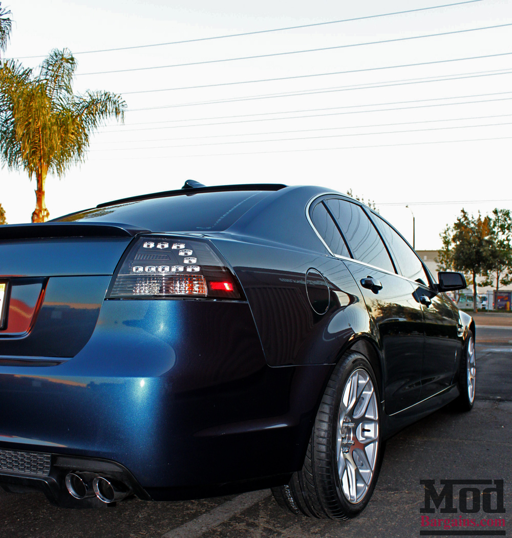 Avant Garde M590 Wheels for Pontiac G8 5x120mm Satin Silver Installed 2