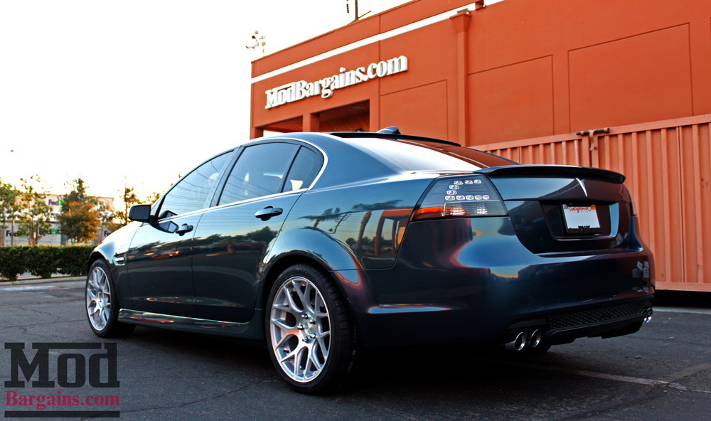 Avant Garde M590 Wheels for Pontiac G8 5x120mm Satin Silver Installed 3