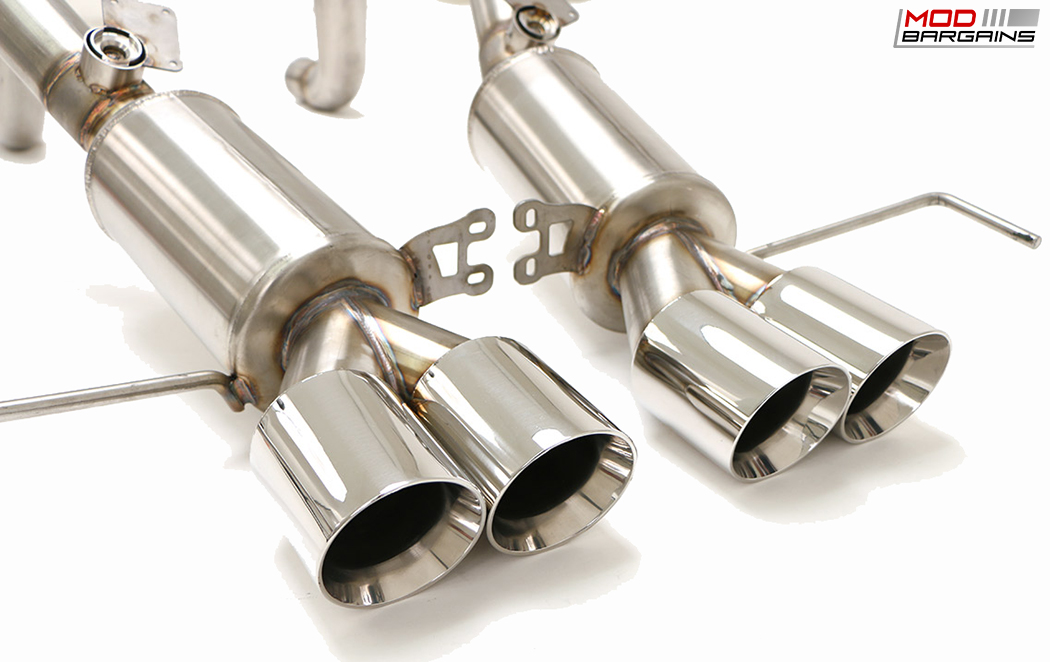 Billy Boat Bullet Exhaust w/ Round Tips for 2014-2016 Corvette C7