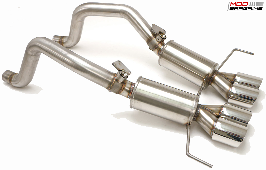 Billy Boat Bullet Exhaust w/ Round Tips for 2014-2016 Corvette C7 Stingray