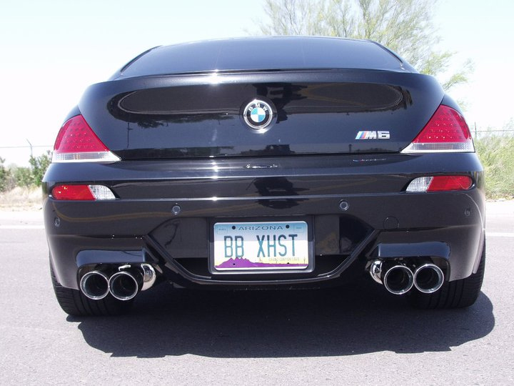 Billy Boat Axle-Back Exhaust System Installed for 2004-2010 BMW M6 [E63]