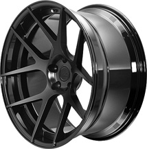 BC Racing Wheels HB 05S Gloss Black(rim) Matte Black(disk)