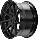 BC Racing Wheels HB 29 Gloss Black(rim) Matte Black(disk)