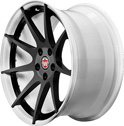 BC Racing Wheels HB 29 White(rim) Matte Black(disk)