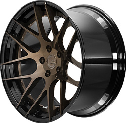 BC Racing Wheels HC 40 Gloss Black(rim) Bronze(disk)