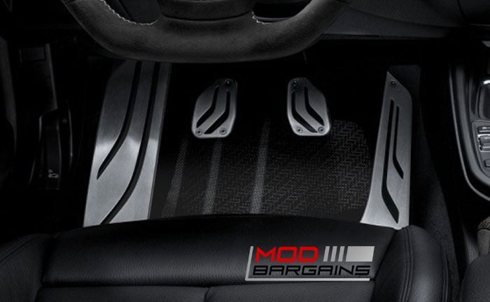 M Performance Stainless Steel Pedal Covers for 2016+ BMW M2 [F87] -  35002232276