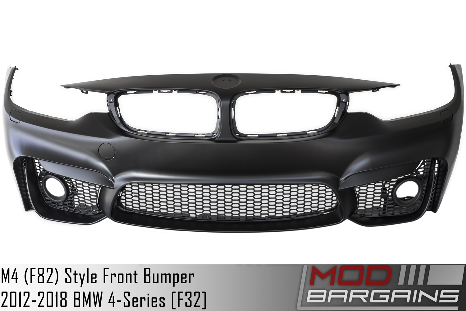 thumbnail image 2 of PENSUN M4 Style Front Bumper Cover For BMW 4 Series F32/F33/F36 2014-2019 – Unpainted, W/ PDC Holes 2 of 6