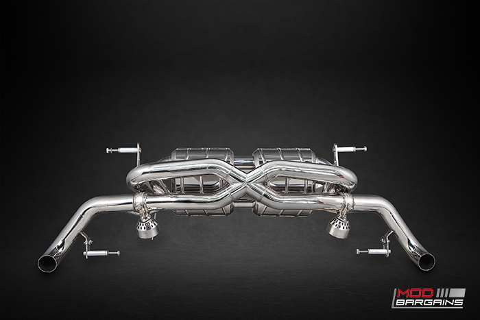 Capristo Stainless Exhaust for Audi, r8, a3, a3,a4,a5,a6,a7,r8,v10,rs3,rs4,rs5,rs6,rs7,s3,s4,s5,s6,s7,v10,b8,b7,b9 , headers, sport cat, valve exhaust, MODBARGAINS.COM