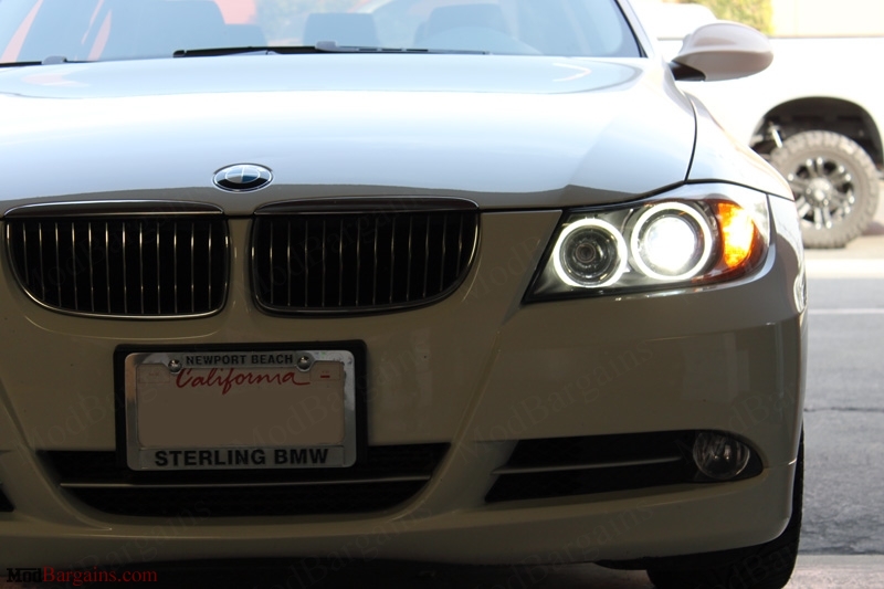 LED Angel Eye Bulbs for E90 by City Vision Lighting