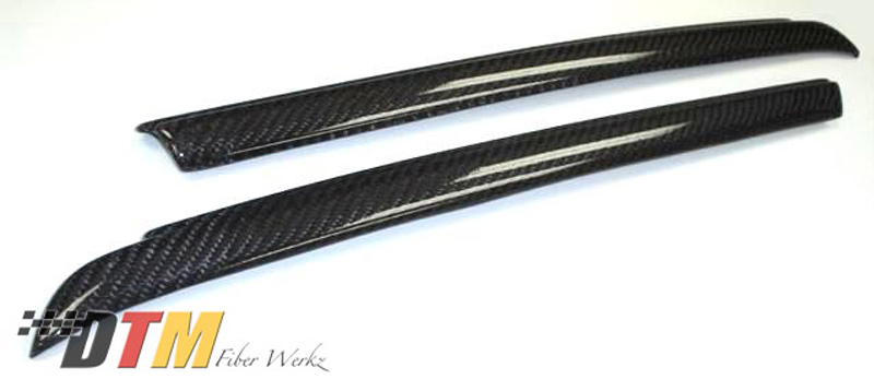 DTM Fiber Werkz BMW E30 Eyebrows in CFRP Unmounted 2