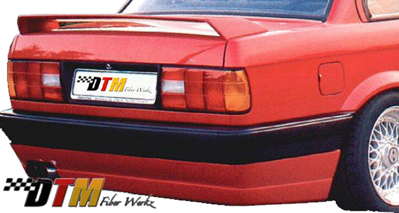 DTM Fiber Werkz BMW E30 BRYTN style Rear Apron View 1