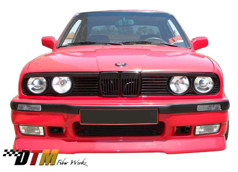 DTM Fiber Werkz E30 E36 M3-Style Front Bumper