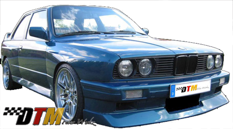 DTM Fiber Werkz BMW E30 Evo Bumper 2