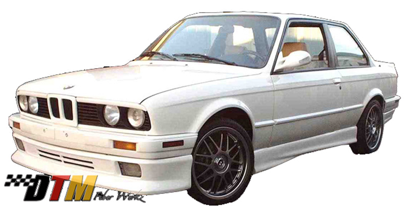 DTM Fiber Werkz BMW E30 HT Style Front Apron 1