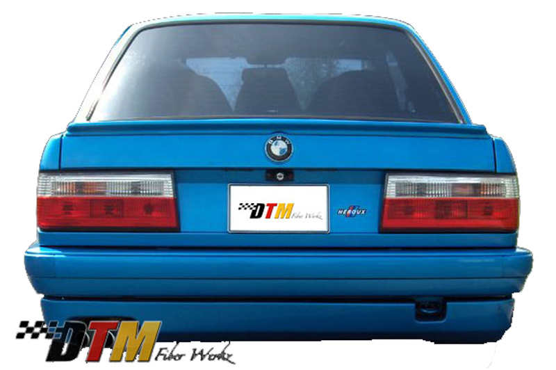 DTM Fiber Werkz BMW E30 HT style Rear Apron