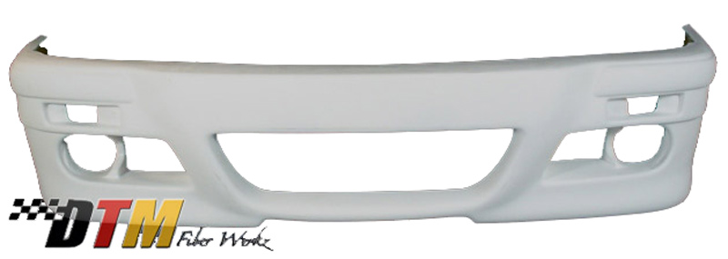 DTM Fiber Werkz BMW E30 RG E46 Style Front Bumper Unmounted