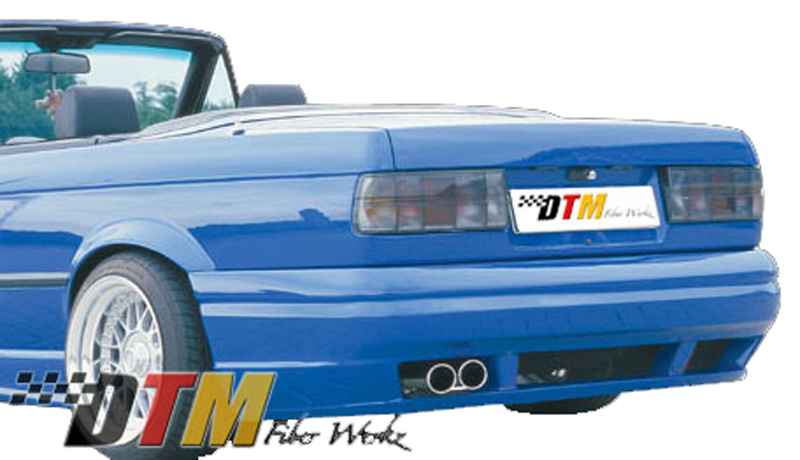 DTM Fiber Werkz BMW E30 RG GTS Style Rear Bumper Mounted 2