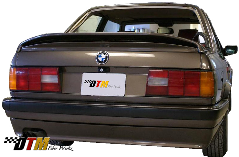 DTM Fiber Werkz BMW E30 MTech II Rear Apron Mounted