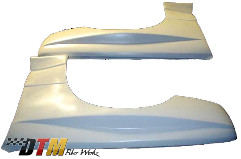 DTM Fiber Werkz BMW E30 EVO R Style Widebody Front Fenders Unmounted 2