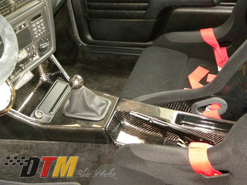 DTM Fiber Werkz BMW E30 Carbon Fiber Center Console 1