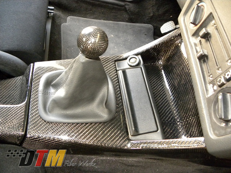 DTM Fiber Werkz Carbon Fiber Center Console for BMW 3-Series [E30]