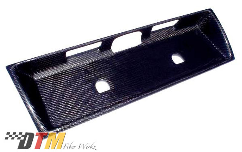 waarschijnlijkheid straal Tochi boom DTM Fiber Werkz Carbon Fiber Euro Plate Filler for 1988-91 BMW 3-Series  [E30]