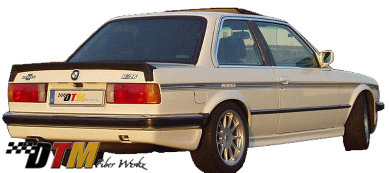 DTM Fiber Werkz BMW E30 HT Ap Style Spoiler View 1