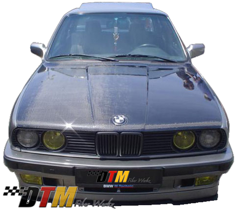 DTM Fiber Werkz OEM Style Hood in CFRP View 5