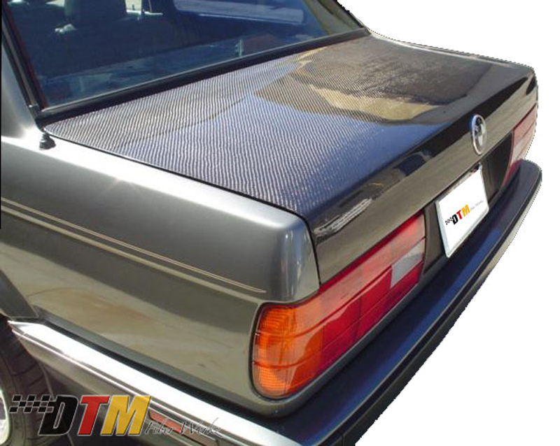 DTM Fiber Werkz BMW E30 Carbon Fiber Trunk View 3