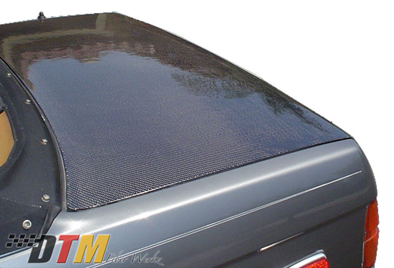 DTM Fiber Werkz BMW E30 Carbon Fiber Trunk View 4