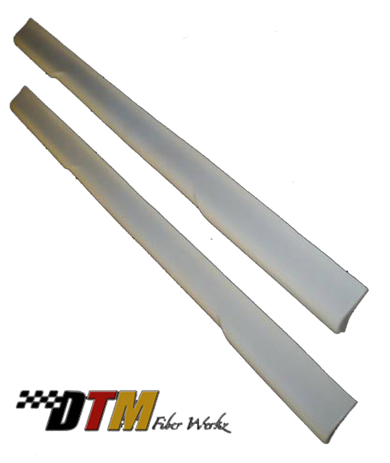 DTM Fiber Werkz BMW E36 HM Style Side Skirts FRP View 2